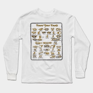 Know Your Knots Long Sleeve T-Shirt